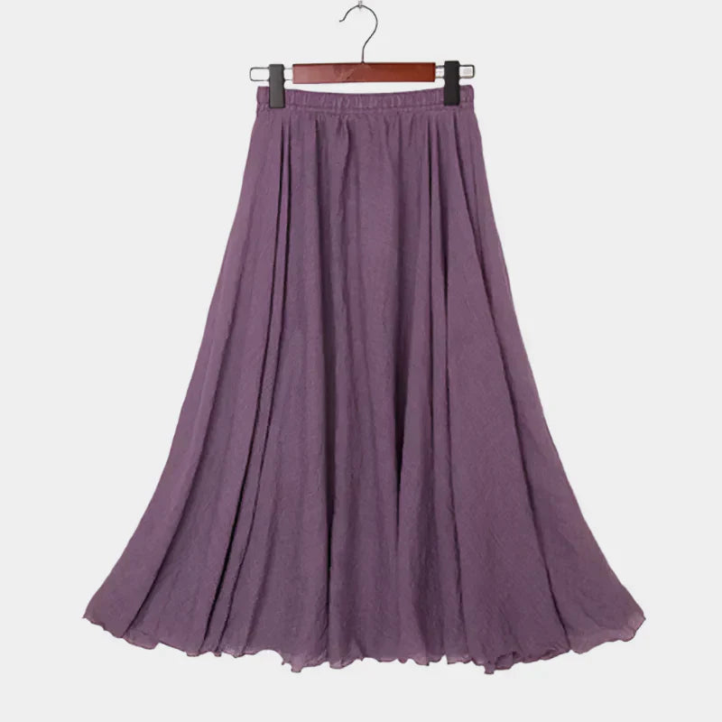 Saia Alta de Cintura Elegante para Valentina