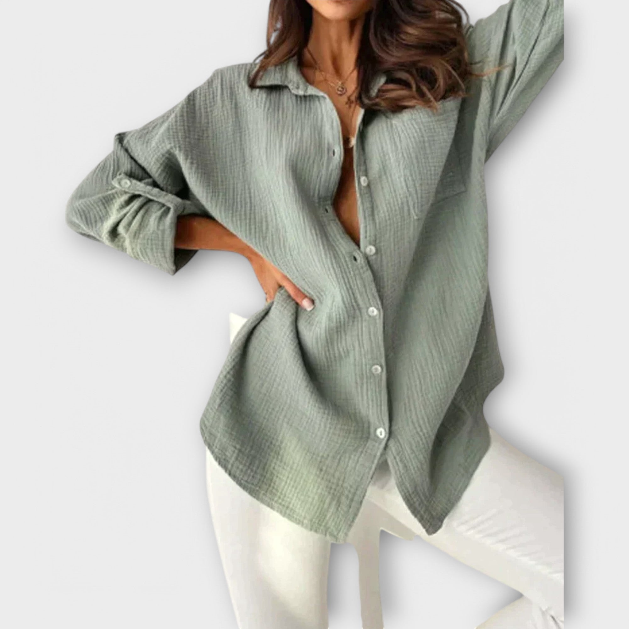 Jéssica - Blusa de primavera y verano elegante