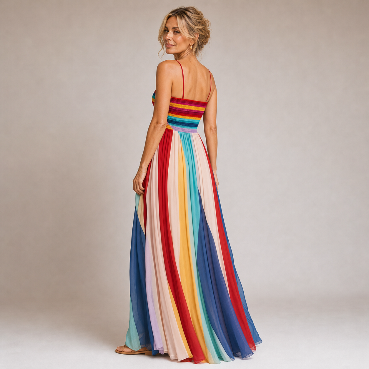 Julieta - Vestido largo casual elegante