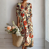 Ana - Vestido Floral Bohemio