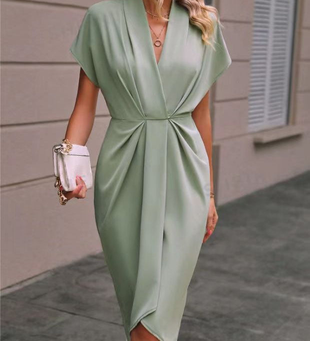 Caia - Vestido Midi Sobrepuesto
