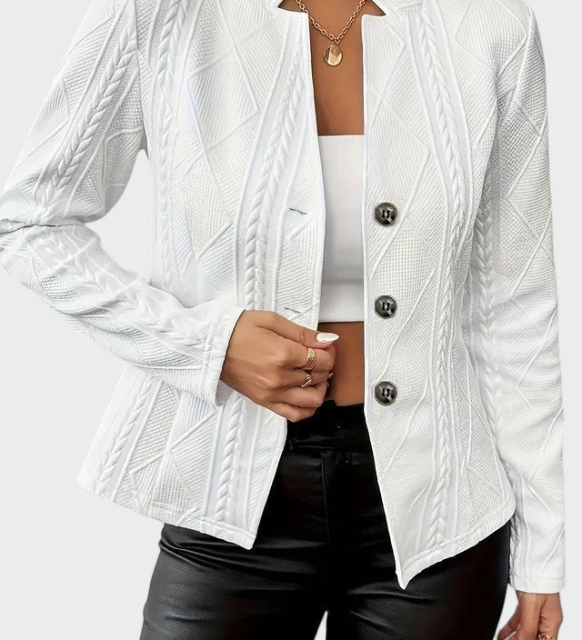 Georgina - Blazer en línea atemporal