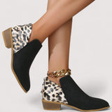 Jazmín - Botas de ante elegantes