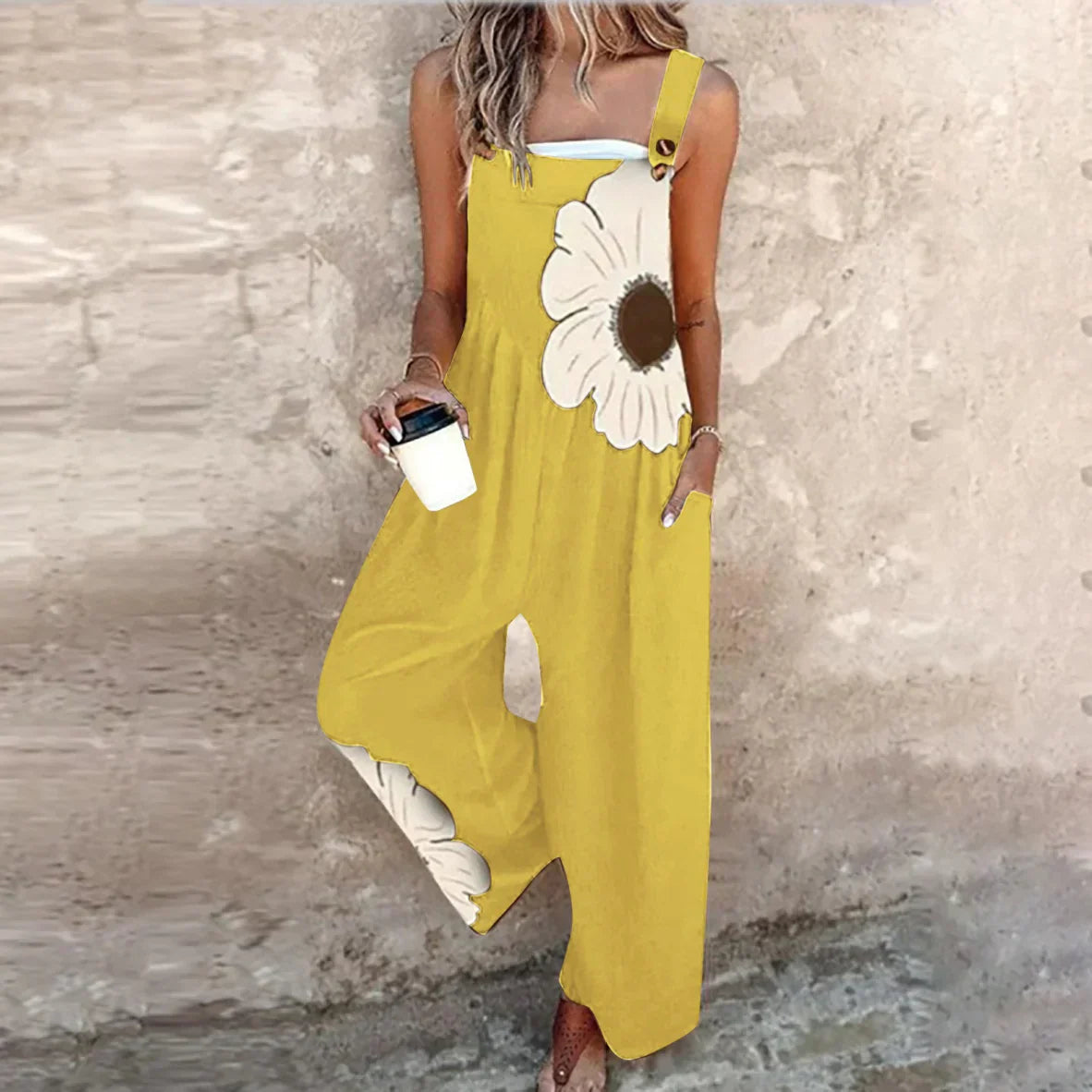 Macacón Confortable y Estampado para Valentina