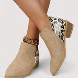 Jazmín - Botas de ante elegantes