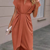 Caia - Vestido Midi Sobrepuesto