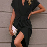 Caia - Vestido Midi Sobrepuesto