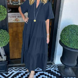 Carlota - Vestido Maxi con Movimiento Elegante