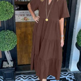 Carlota - Vestido Maxi con Movimiento Elegante
