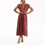 Isla - Vestido Plisado Chic y Elegante