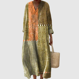 Íris - Vestido Estampado Elegante
