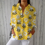 Claudia - Blusa de Abelhas con Leveza