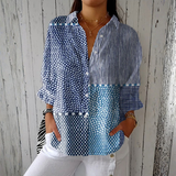 Denisse - Blusa con estampado de Mar