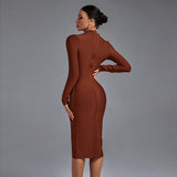 Samara - Elegante Vestido de Manga Larga
