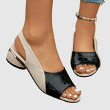 Sofía - Elegantes sandalias de cuero cómodas