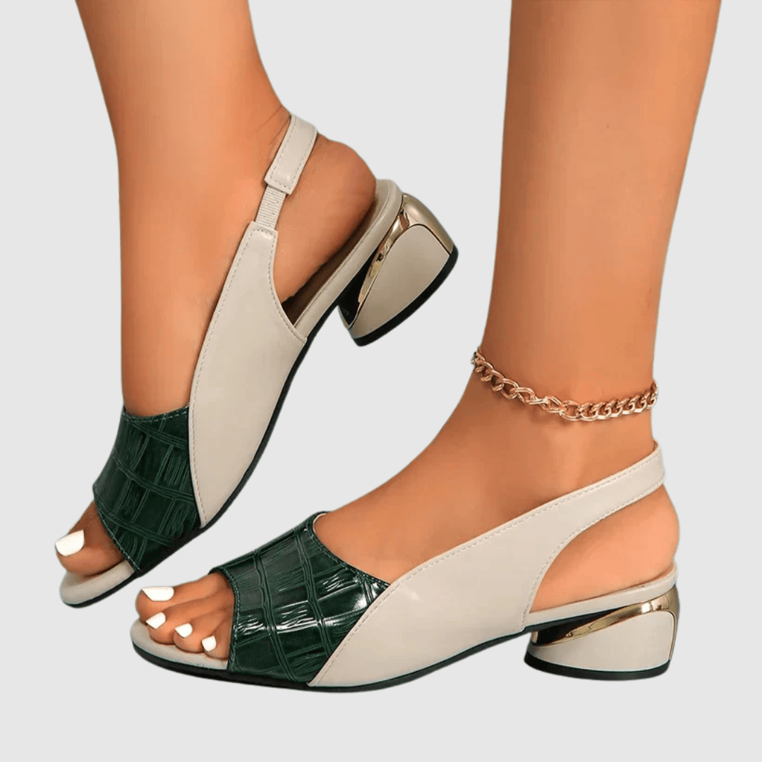 Sofía - Elegantes sandalias efecto cuero cómodas
