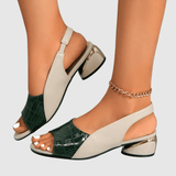 Sofía - Elegantes sandalias de cuero cómodas