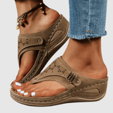 Blanca - Sandalias ortopédicas elegantes y cómodas
