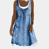 Vestido de Jean Suave y Elegante