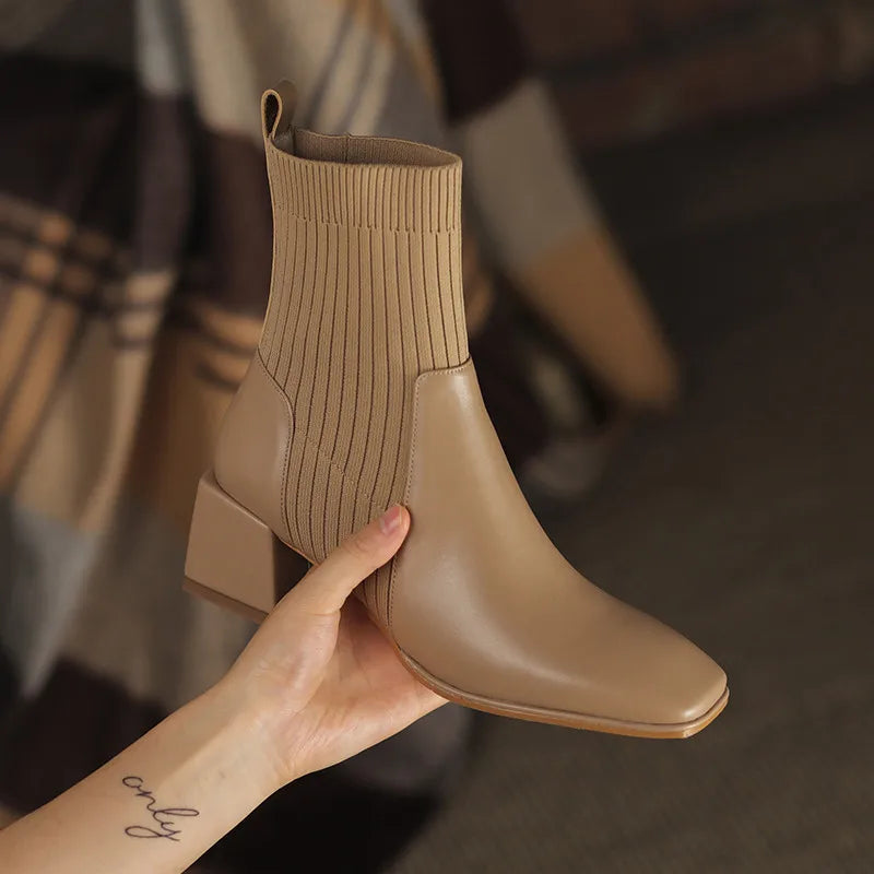 Lulú - Botas con plataforma, Confort y Elegancia Femenina
