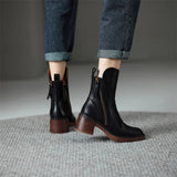 Clara - Botas de piel elegantes