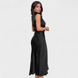 Alba - Vestido de Satén Elegancia