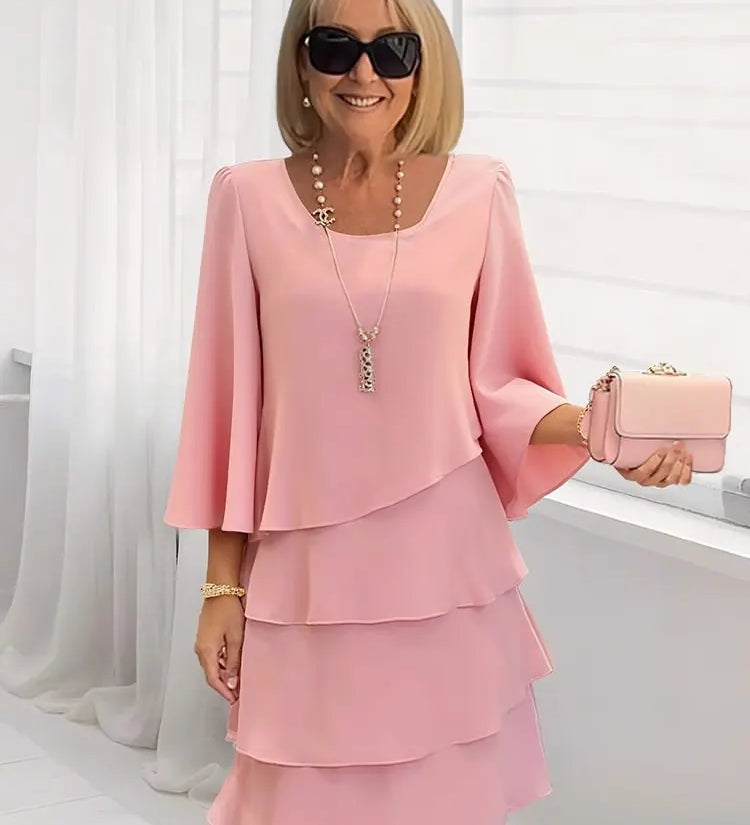 Catarina - Vestido Elegante y Confortable con Encajes