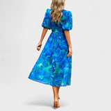 Clara - Vestido Midi Floral Chic y Elegante