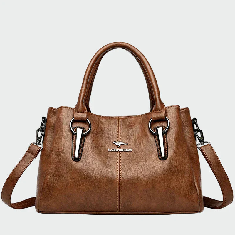 Bolsa de hombro elegante y atemporal de Valentina