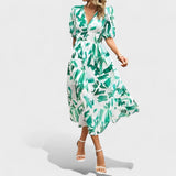 Clara - Vestido Midi Floral Chic y Elegante