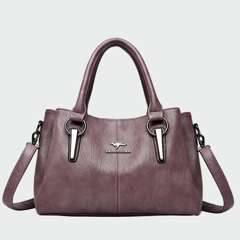 Bolsa de hombro elegante y atemporal de Valentina