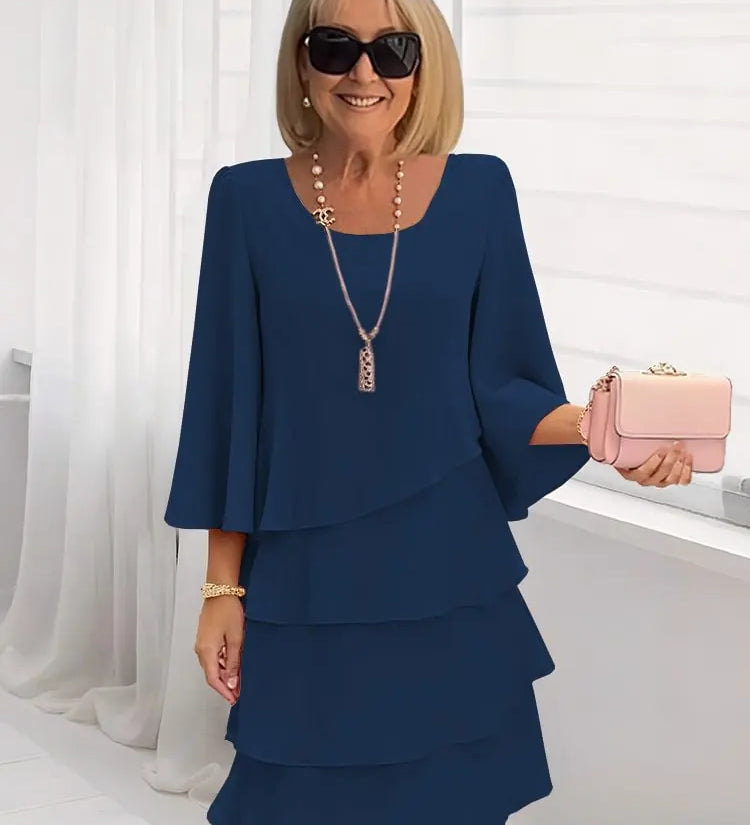 Catarina - Vestido Elegante y Confortable con Encajes