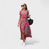 Liriana Rosa - Vestido Boho Chic