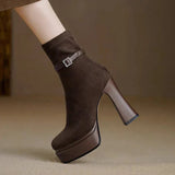 Janet - Botas de plataforma de lujo con confort y estilo en cada paso