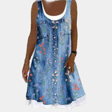 Vestido de Jean Suave y Elegante