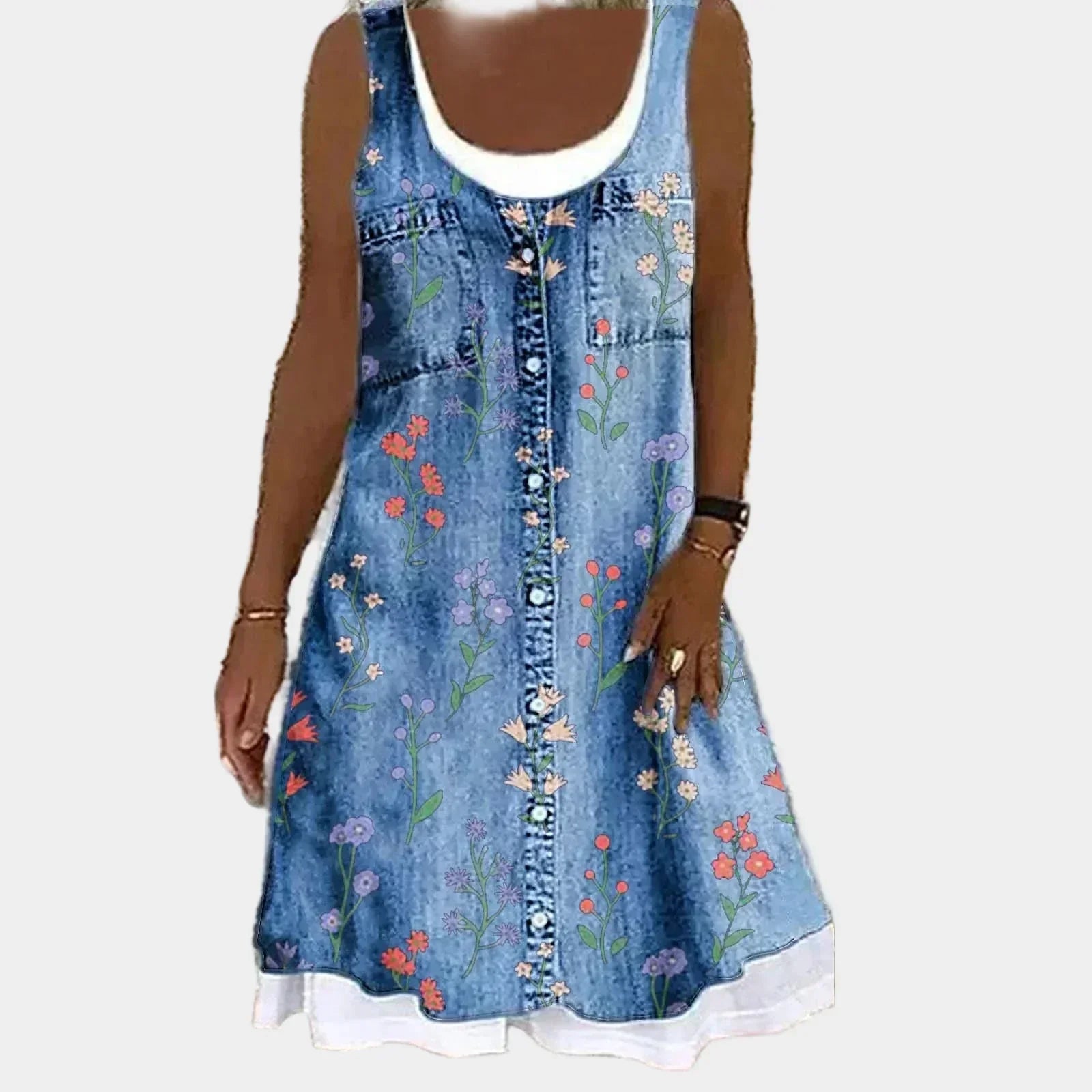 Vestido de Jean Suave y Elegante
