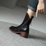 Clara - Botas de piel elegantes