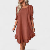 Sofía - Vestido casual con volantes
