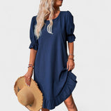 Sofía - Vestido casual con volantes