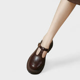 María Janes - Zapato Elegante de Cuero