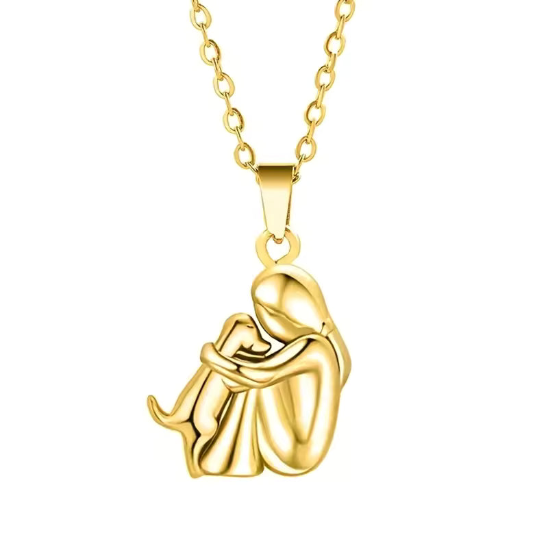 Abrazo de Perro - Collar Elegante
