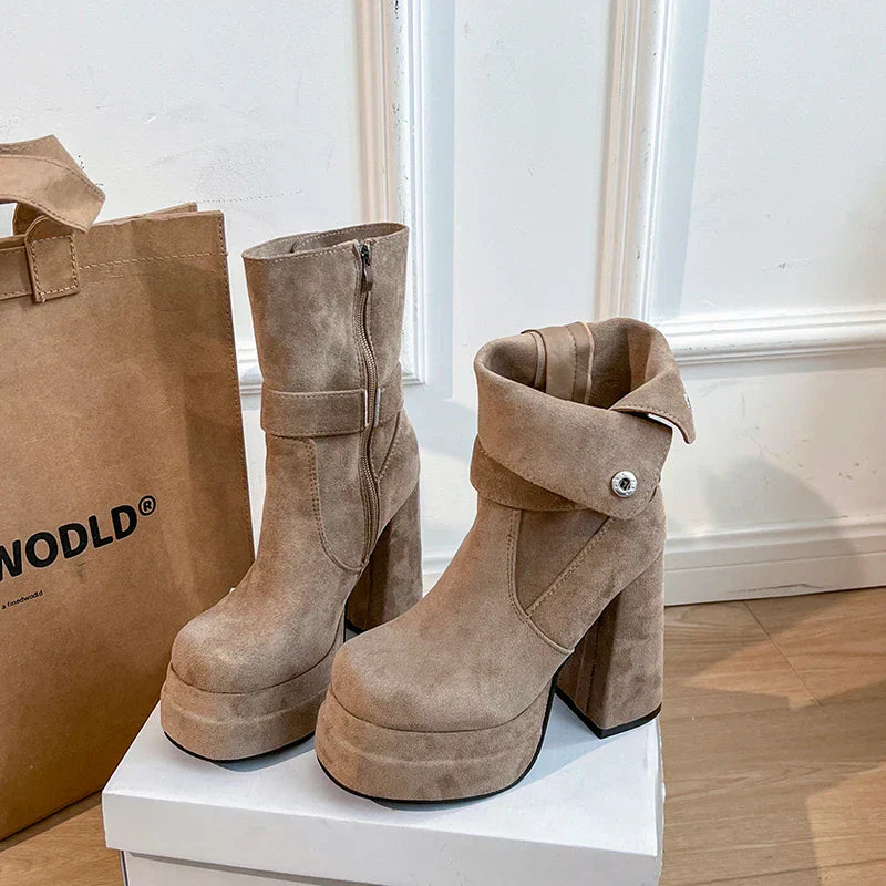 Amalia - Botas urbanas con estilo, personalidad y confianza
