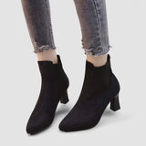 Rita - Botas con plataforma en ante