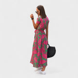 Liriana Rosa - Vestido Boho Chic