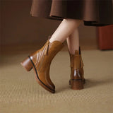 Clara - Botas de piel elegantes