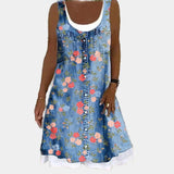 Vestido de Jean Suave y Elegante