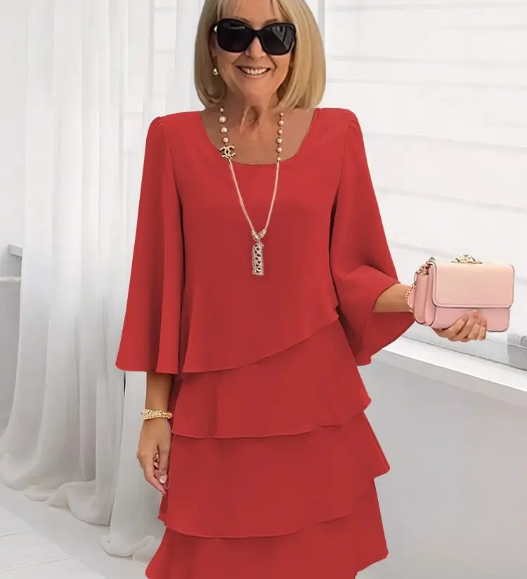 Catarina - Vestido Elegante y Confortable con Encajes