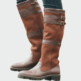 Botas de cuero retro para Valentina