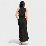 Alba - Vestido de Satén Elegancia