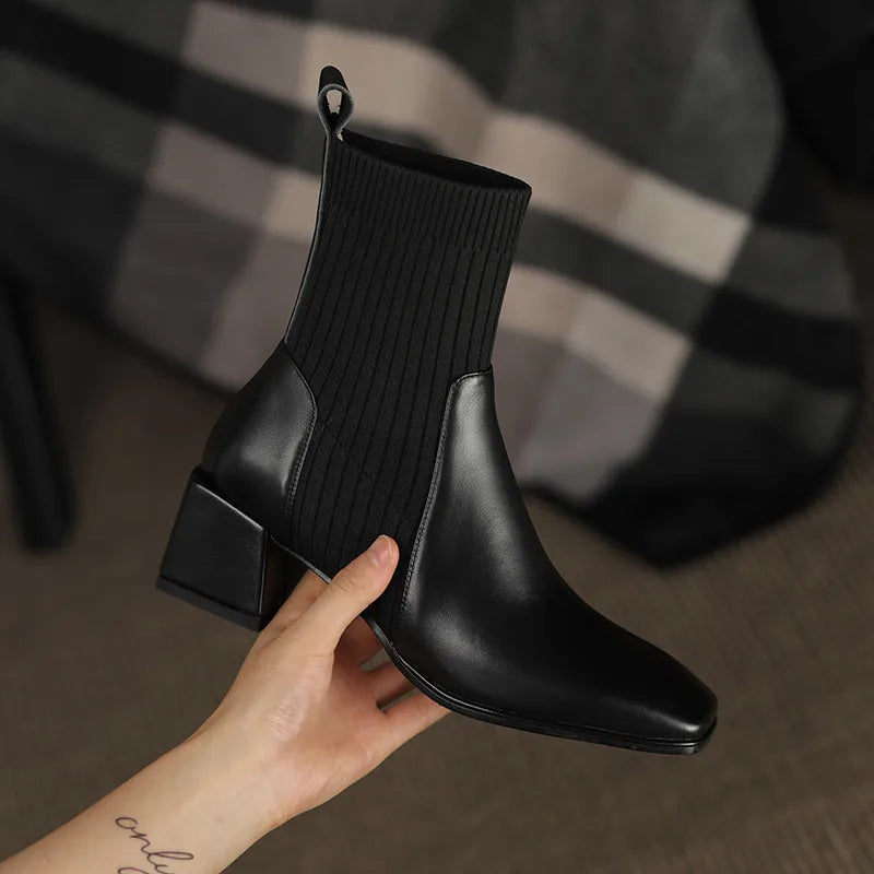 Lulú - Botas con plataforma, Confort y Elegancia Femenina